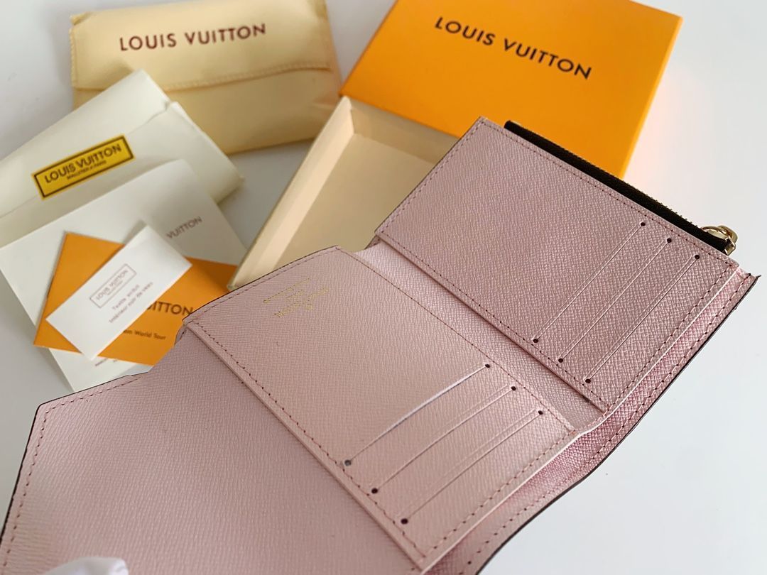 未使用 ポルトフォイユ・ヴィクトリーヌ　LOUIS VUITTON ウォレット折り財布☆ミニ財布◆ 男女兼用 ルイヴィトン