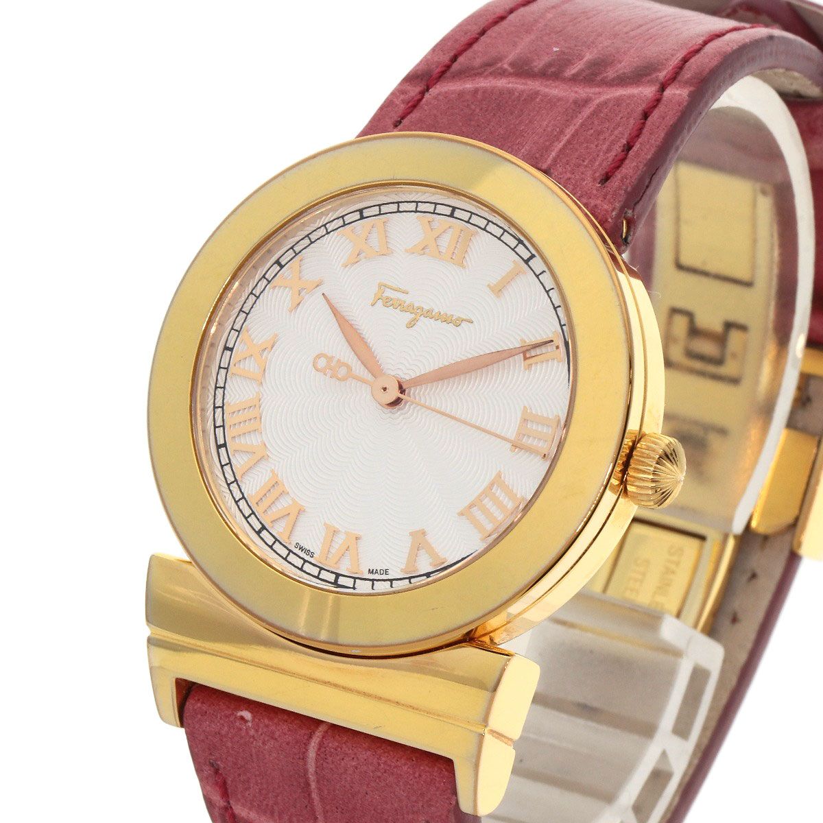 Salvatore Ferragamo サルヴァトーレフェラガモ F72 ラウンドフェイス  