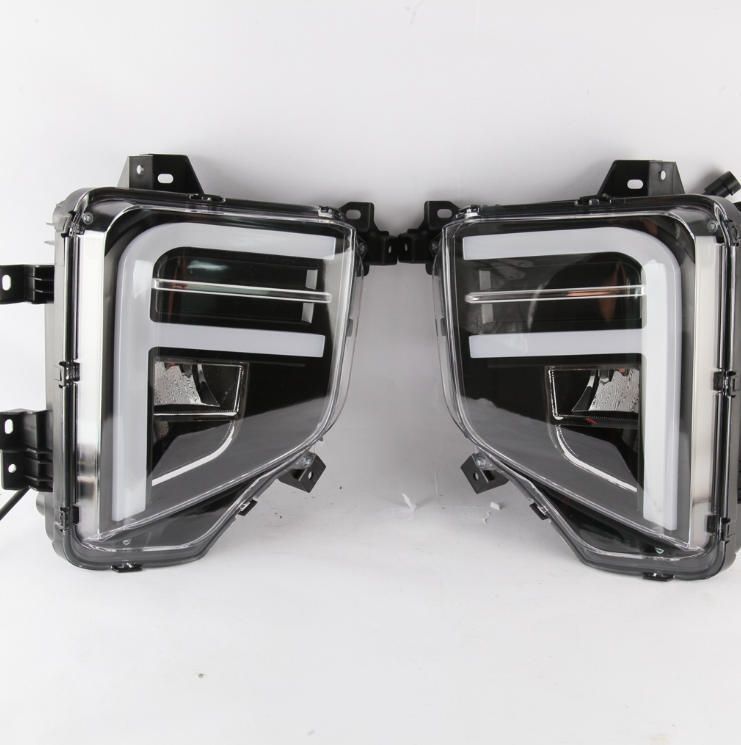 三菱トライトンL200日行灯フォグランプLEDデイライトライトフォグランプ改修に適用されます 左右2本