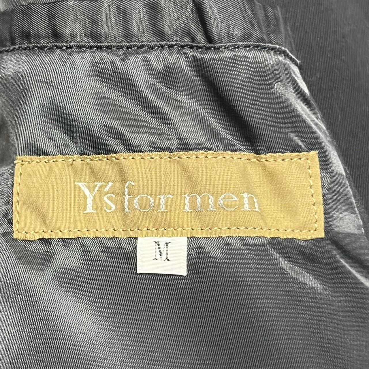 Y's for men(ワイズフォーメン) 90's wool gabardine double zip coat/ウールギャバジンダブルジップコート  MW-Y04-100 SIZE M ブラック - メルカリ