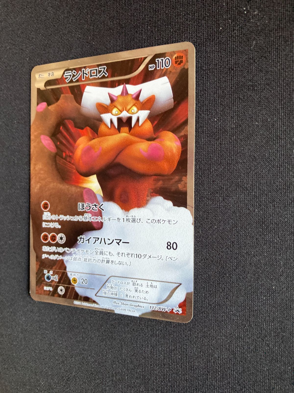 ポケモンカード ランドロス プロモ BW-P 112/BW-P Landorus