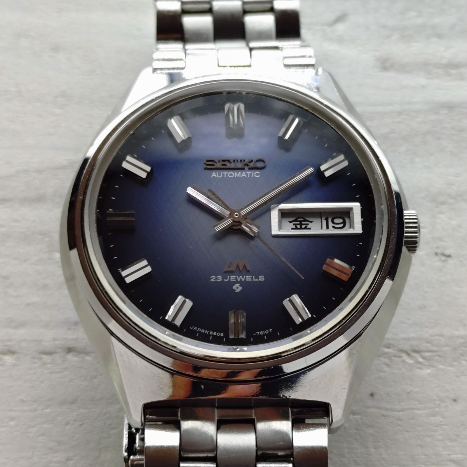 OH済み】セイコー ロードマチック 5606-7260 【1972年10月製造】自動