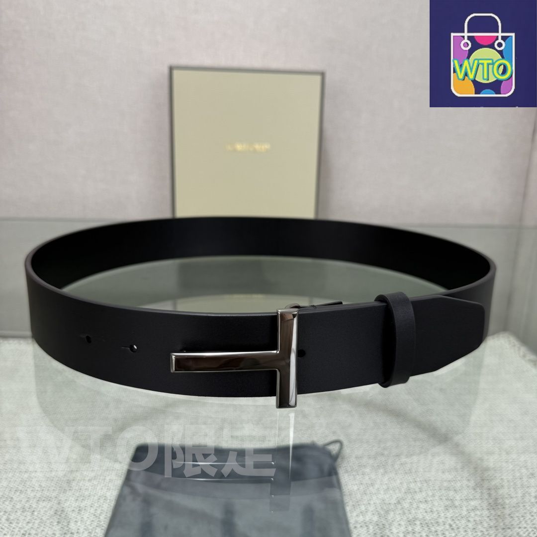  今日 Tom Ford トムフォード ダブルフェイス トップレザー ベル-1 ベルト 小物