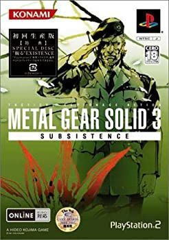 【中古】 METAL GEAR SOLID 3 SUBSISTENCE(初回生産版)