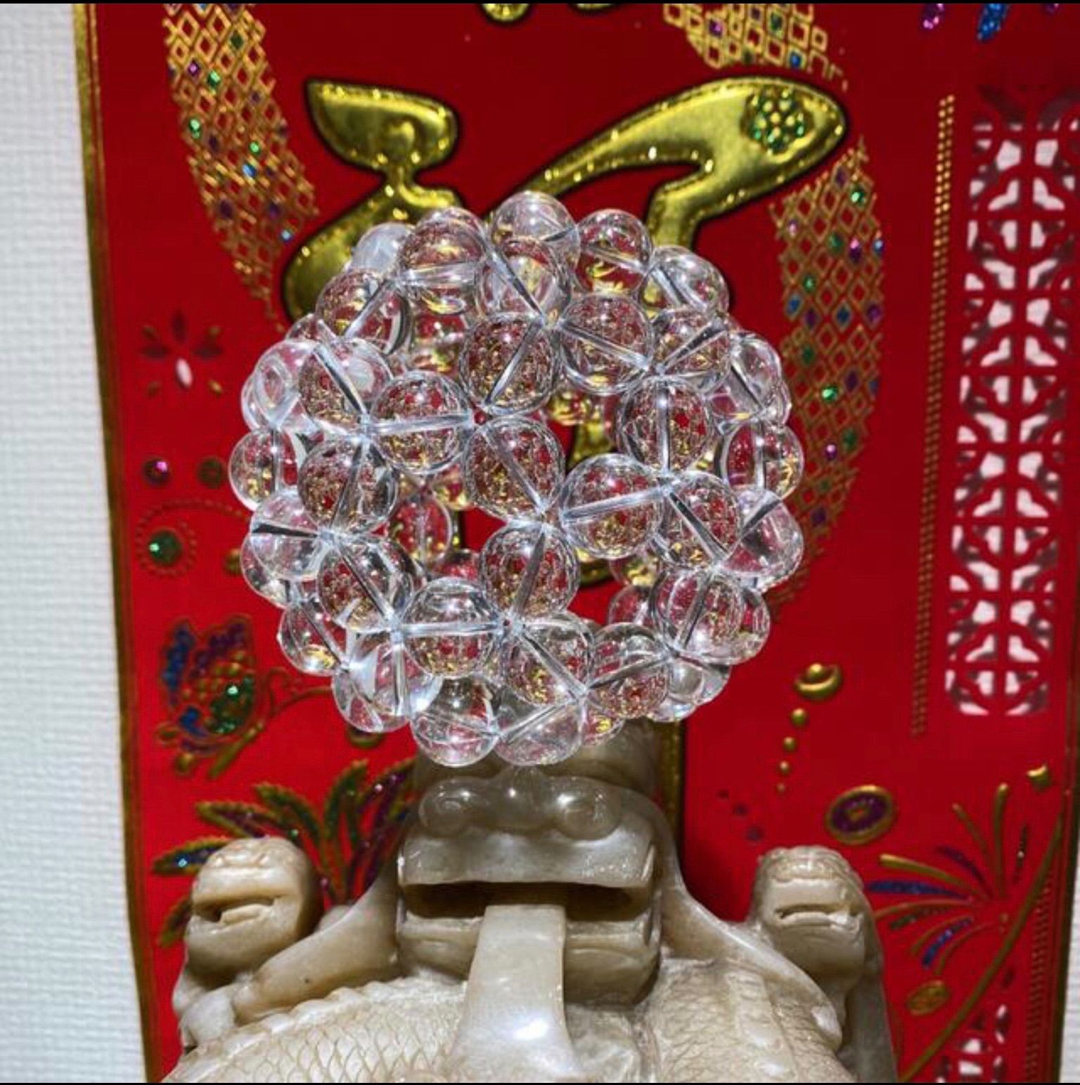 マスター級サイズ水晶フラーレン置物❣️ 宇宙エネルギー✨美しい幸福