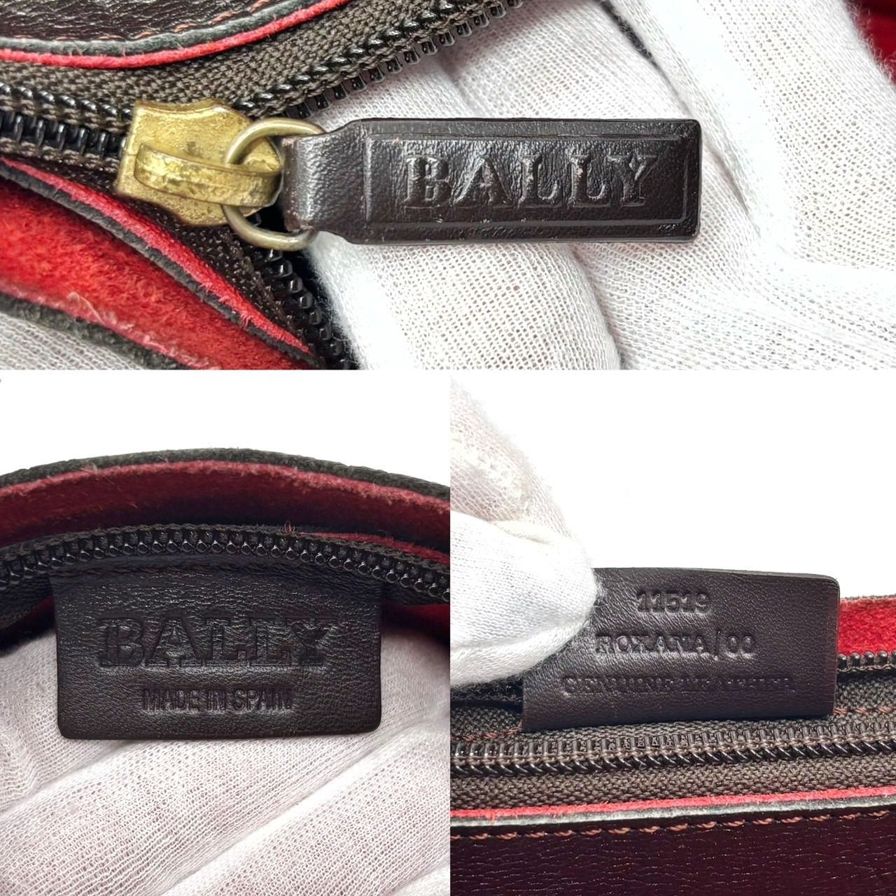 美品 BALLY バリー トートバッグ ショルダーバッグ A4収納 レザー ✨良品✨ BALLY バリー トートバッグ ハンドバッグ ショルダー