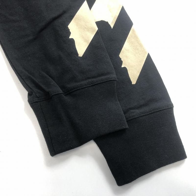 【中古】OFF-WHITE 20SS TAPE ARROWS L/S ブラック オフホワイト[10]