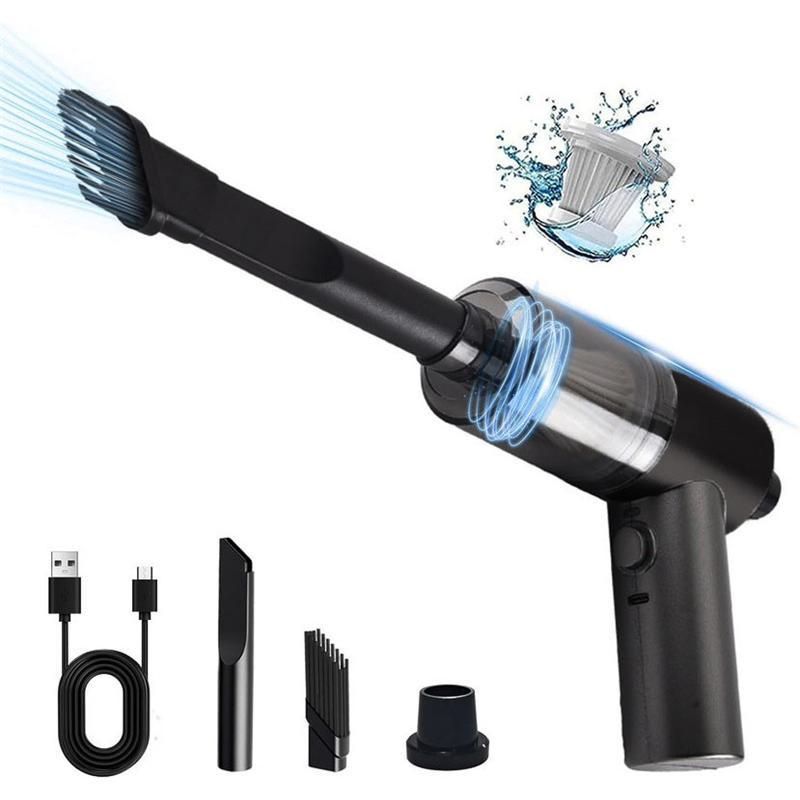 掃除機 ハンディークリーナー コードレス 強力 車用 コードレス 電動 ブロワー USB充電式 車載掃除機 強力吸引 家庭掃除 ハイパワー 軽量 小型 コンパクト 送料