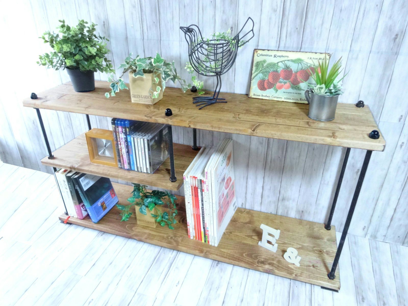 ハンドメイド サイドローテーブル