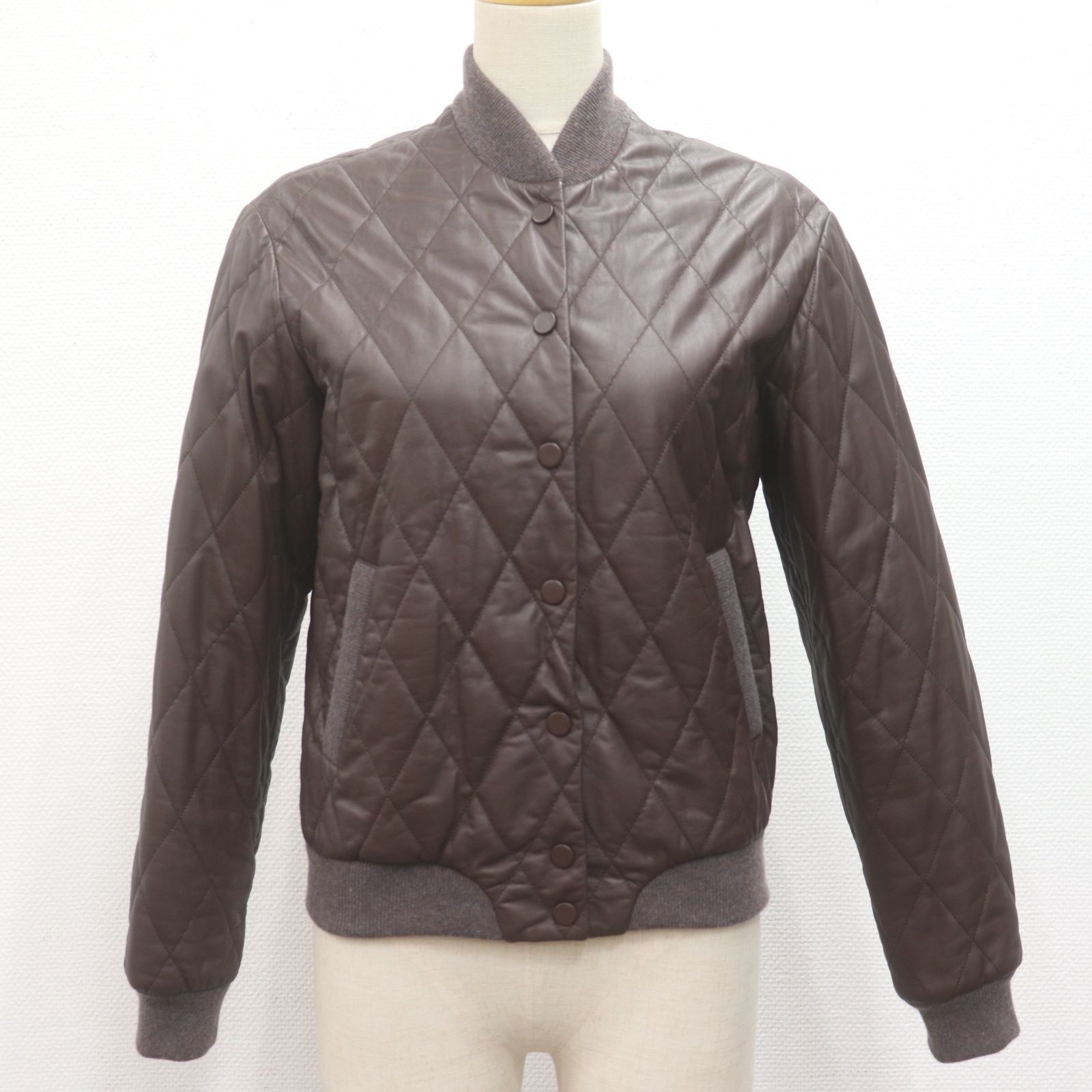 Fabiana Filippi ブラウンレザージャケット