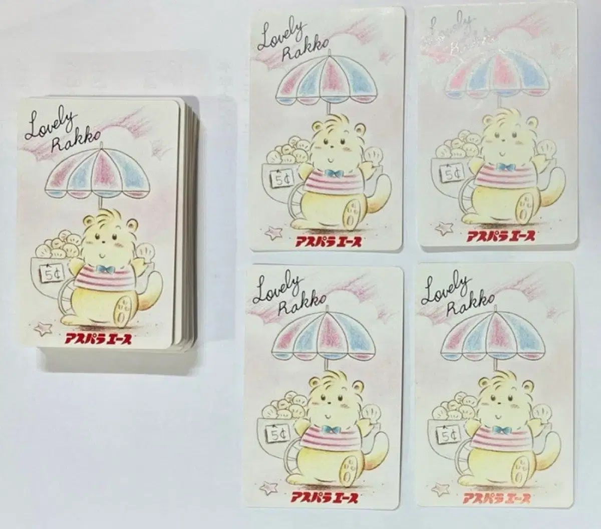 新作入荷，新作入荷，HOT レトロ # 157 ジャパニーズヴィンテージ アスパラガス 動物キャラクタートランプ その他