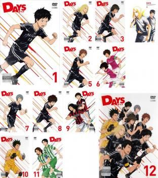 DAYS DVD 1巻〜12巻　レンタル落ち　サッカー Amazon.co.jp: DAYS デイズ サッカー アニメ 全12巻 DVDセット