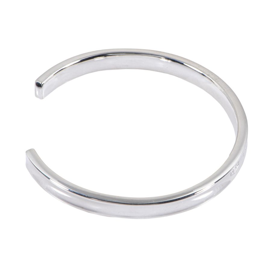 ティファニー】本物 TIFFANY&Co. バングル 1837 カフ ナロー シルバー