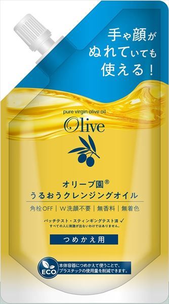 まとめ買い-36点セット オリーブ園うるおうクレンジングオイルつめかえ用 黒ばら本舗 メイク落とし クレンジング