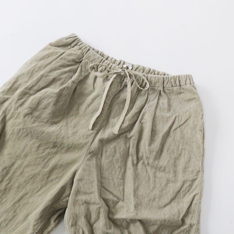 アプントビー apuntob Corduroy Pants S/ベージュ系 コーデュロイ