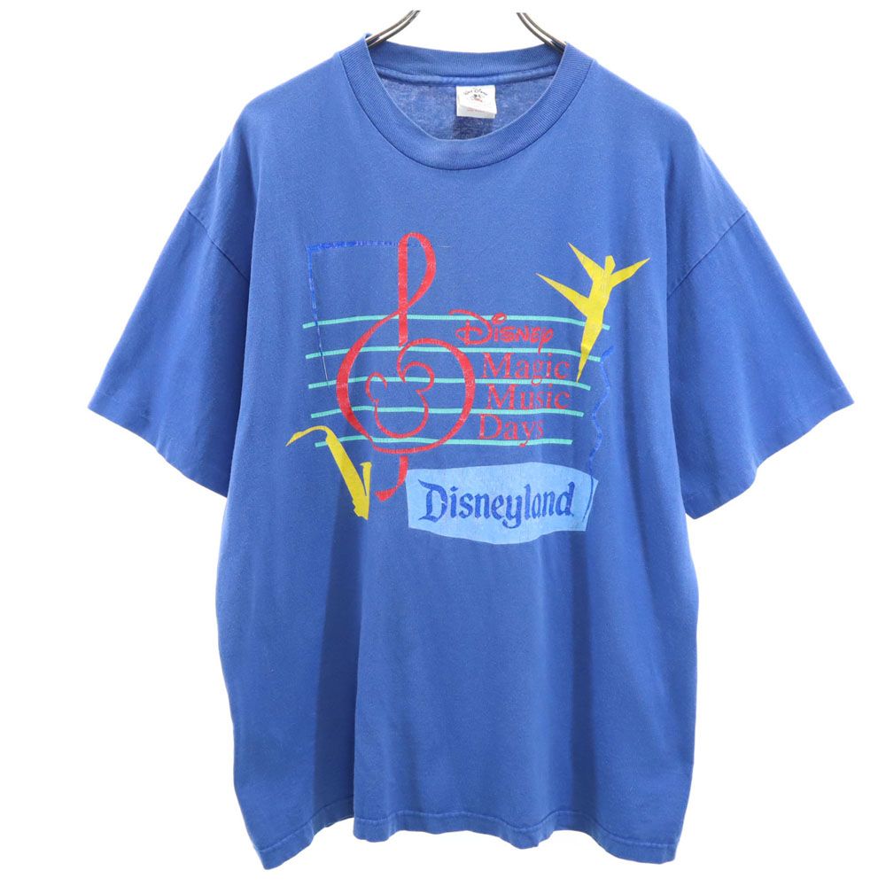 ムリナ 90s USA製 オールド 半袖 Tシャツ XL ブルー系 Murina walt 