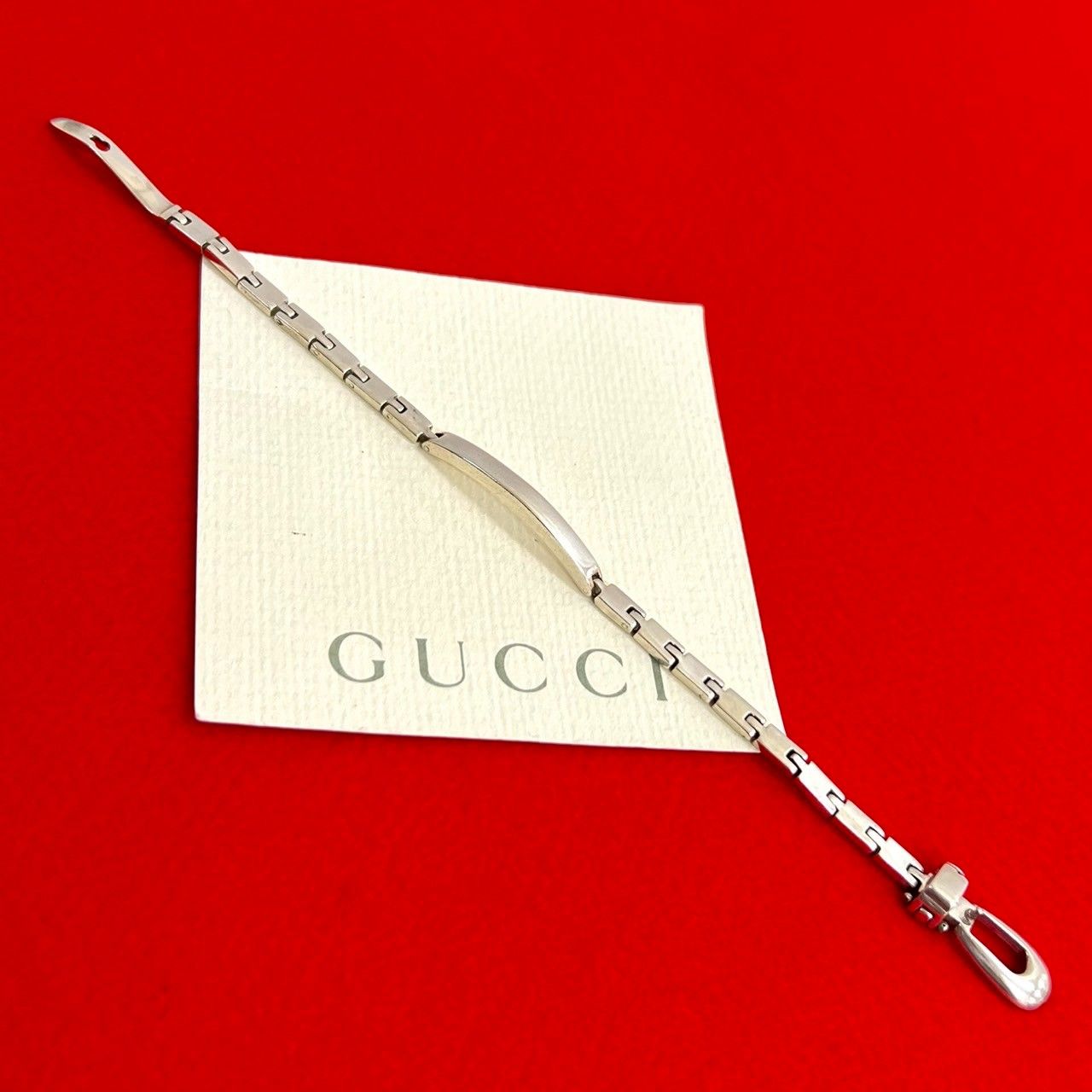 GUCCI グッチベルトモチーフブレスレット GUCCI - GUCCI(グッチ)ベルトモチーフ バングル ブレスレット