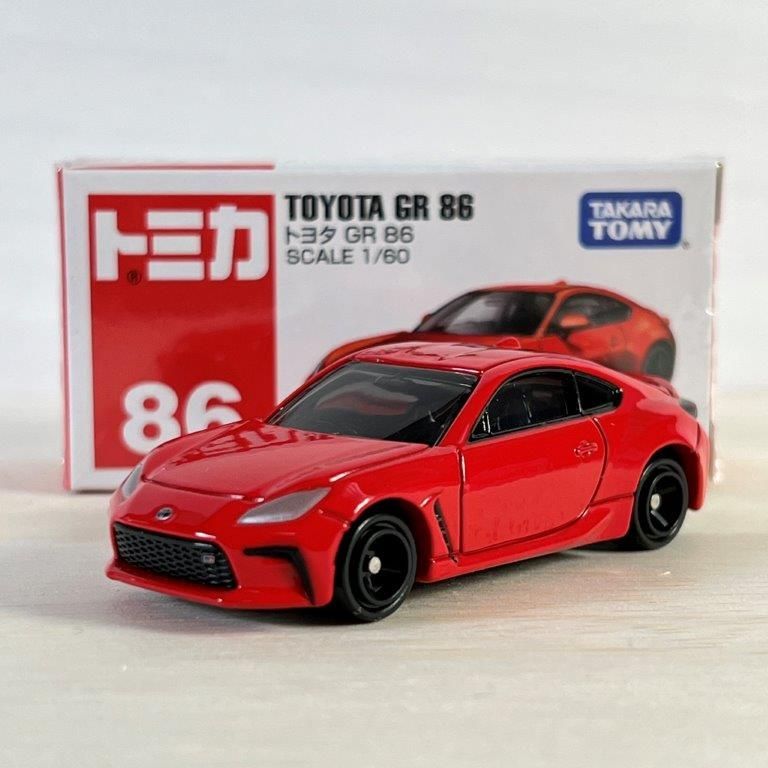 TOMICA トミカ トヨタ TOYOTA GR86 - ミニカー