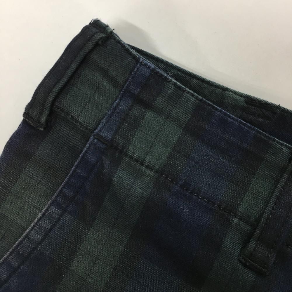 BEANS GOLF グレー チェック カーゴパンツ S BEANS GOLF グレー チェック カーゴパンツ S グレーチェック