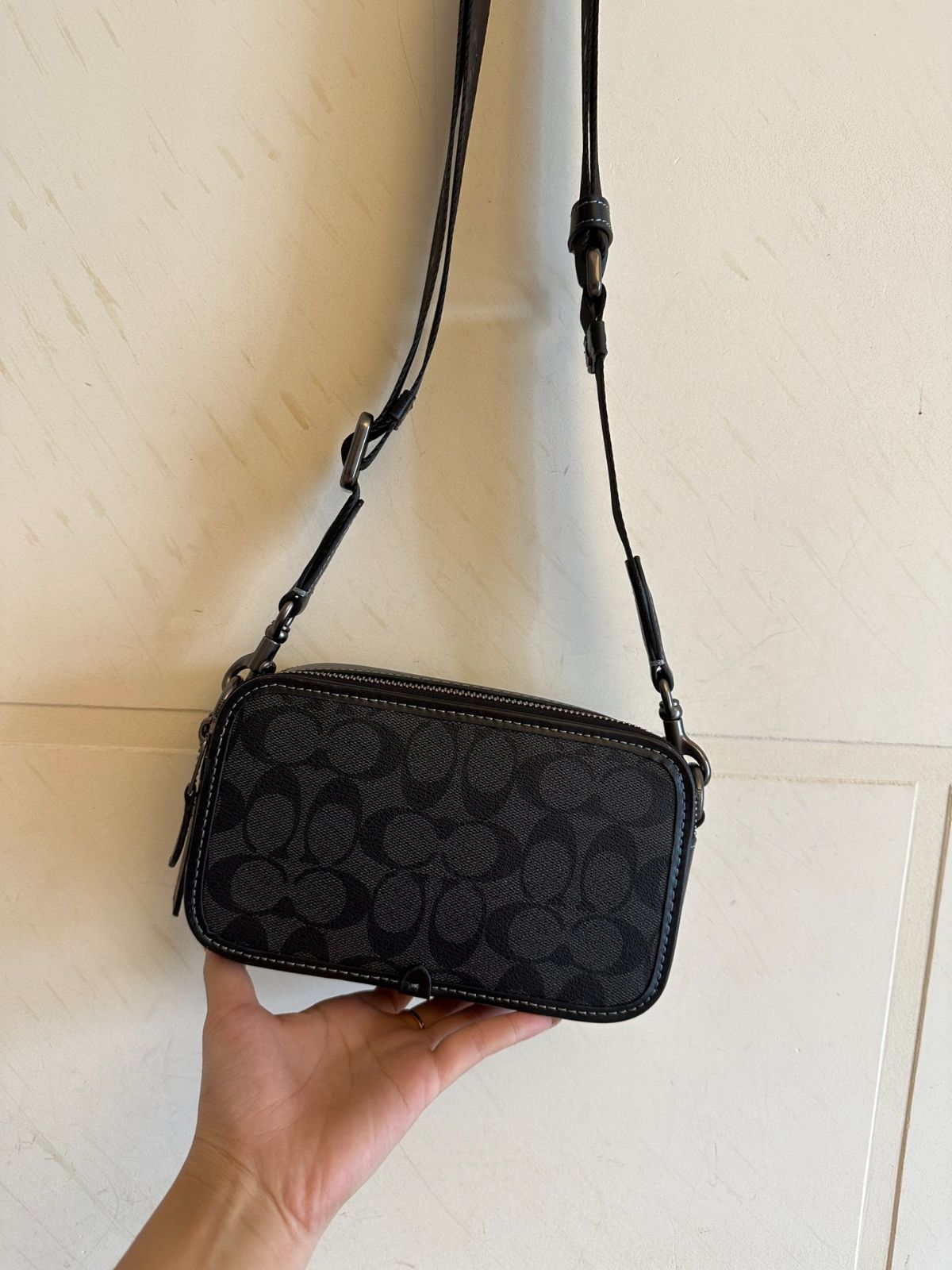 COACH コーチ バッグ メンズ ボディバッグ シグネチャー ワイアット  