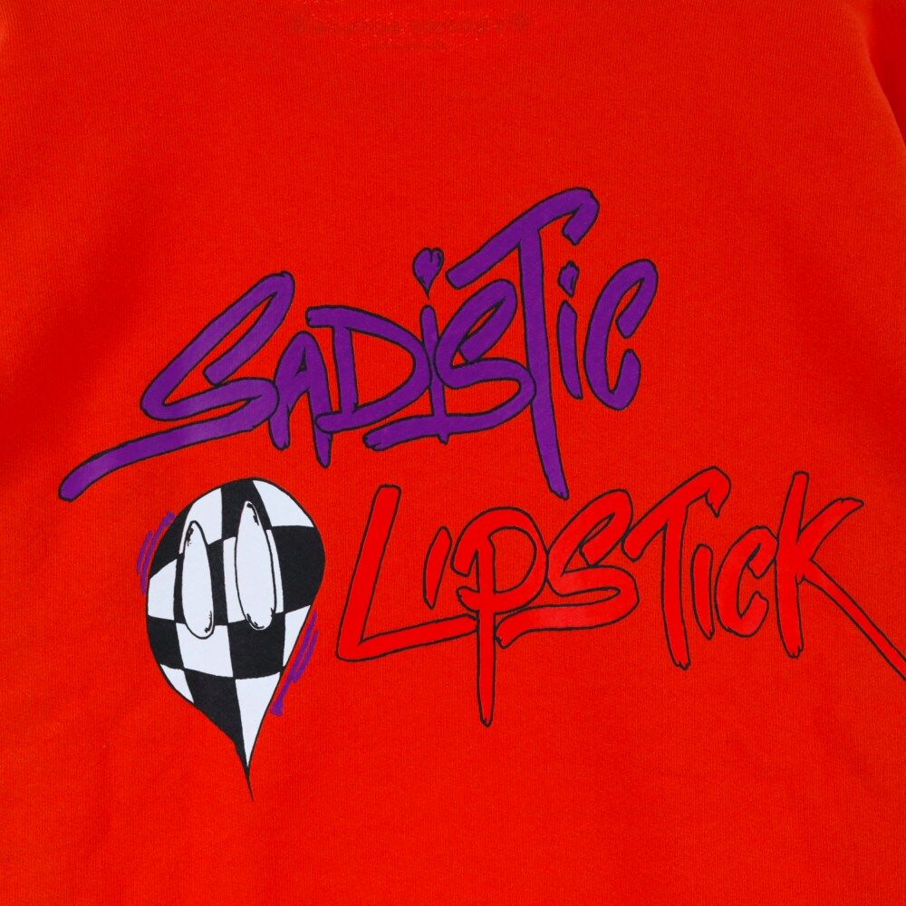 クロムハーツ マッティボーイ スウェットシャツ プリント チョンパー レッド CHROME HEARTS クロムハーツ（原本無） MATTY BOY マッティ ボーイ