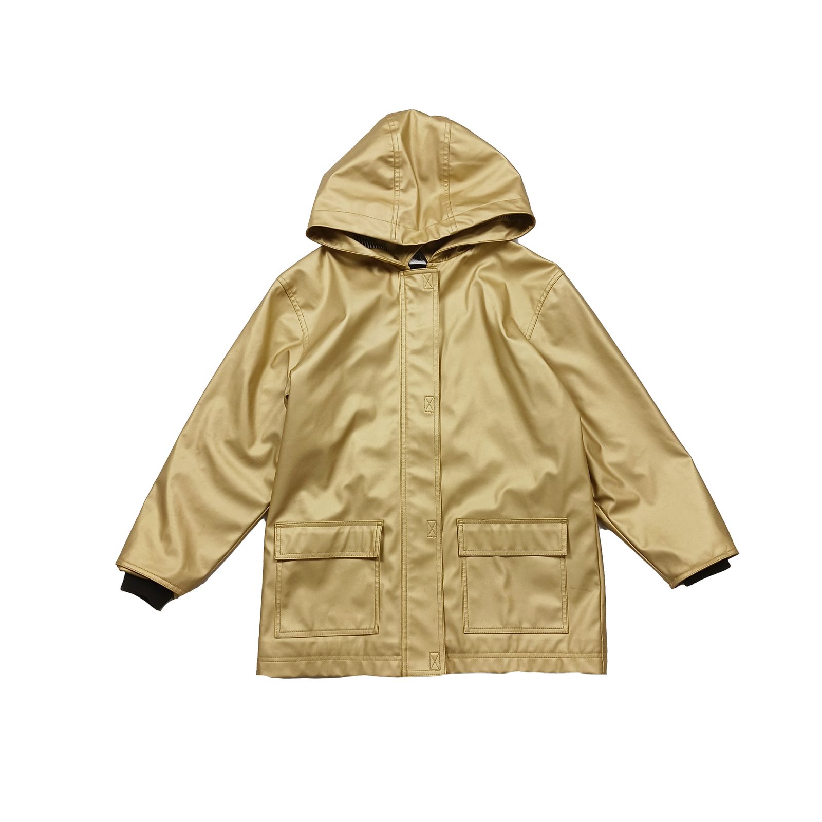 【激安大特価，最新作】 PETIT BATEAU プチバトー ヨットパーカー ゴールド 130  キッズ　B202507 その他