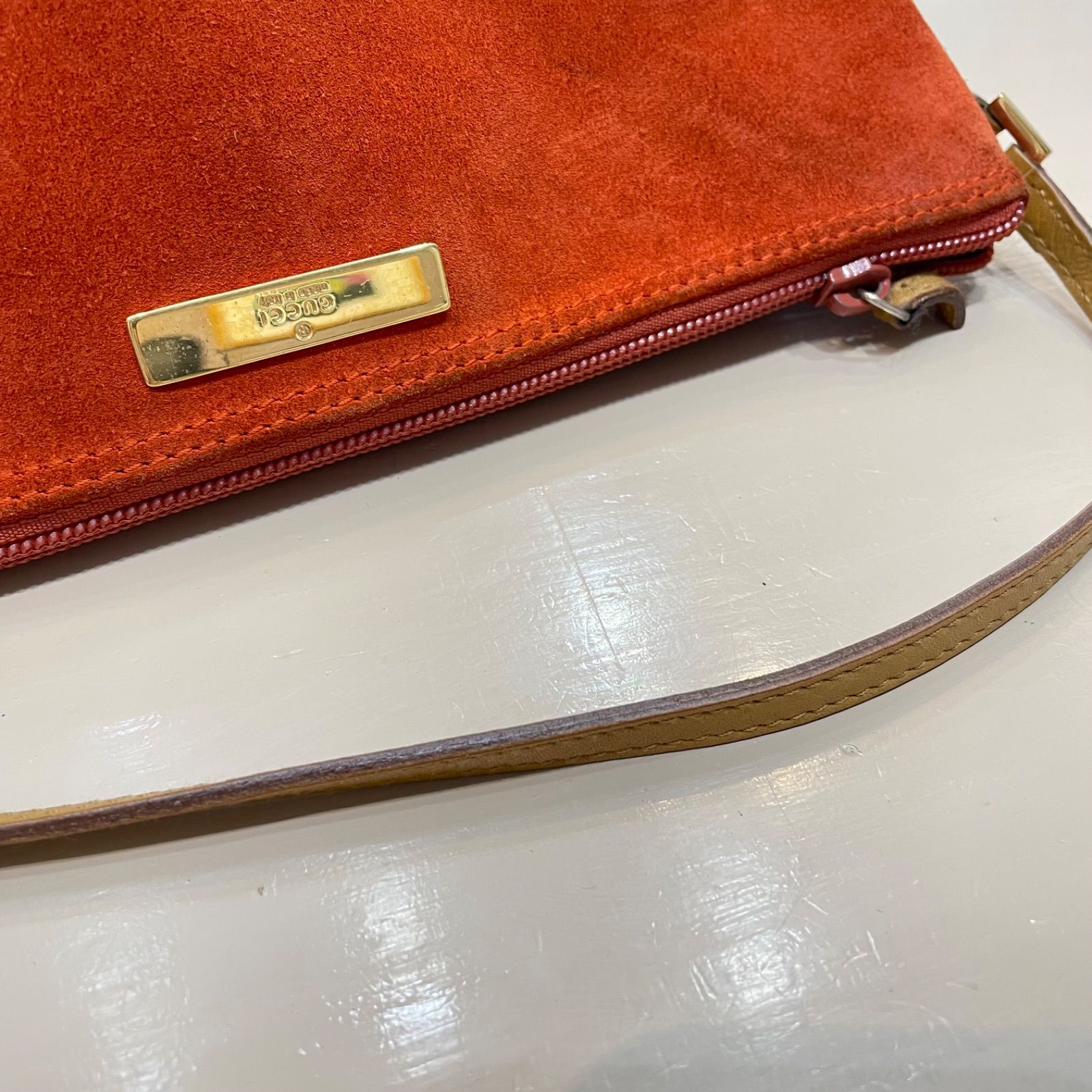 GUCCI グッチ GGキャンバス アクセサリーポーチ ハンドバッグ ポーチ