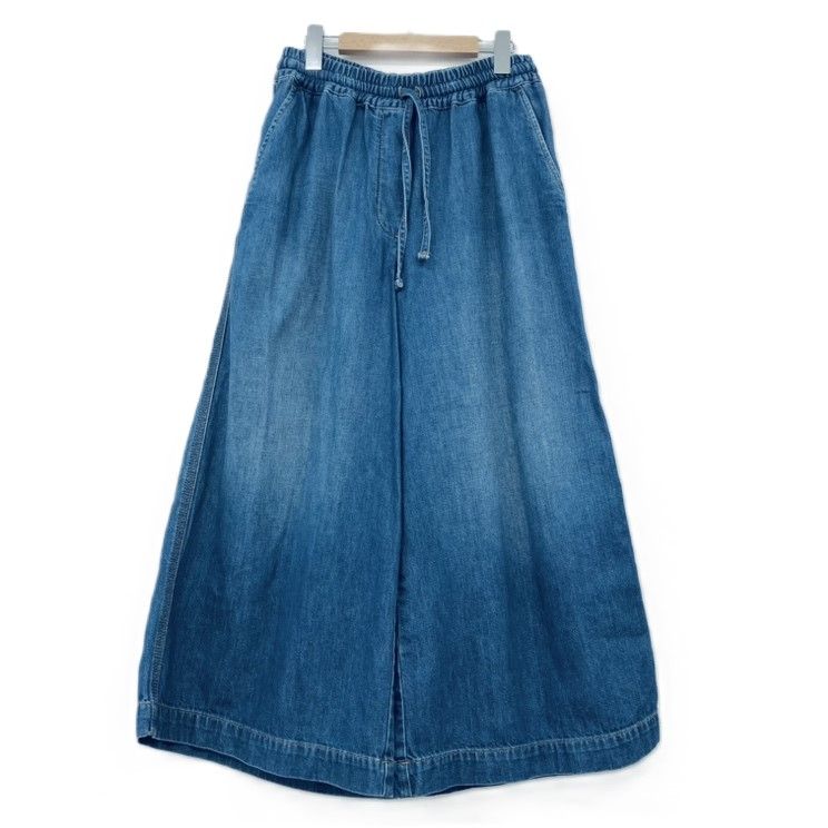 ♪LOEWE ロエベ S359Y11X41 ワイドデニムパンツ アナグラム