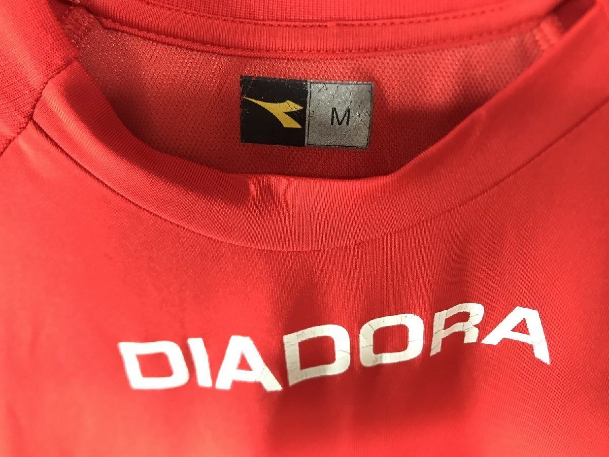DIADORA - DIADORA ディアドラ HANNOVER ハノーファー 96 ユニフォーム サッカーウェア サイズM レッド DIADORA ディアドラ HANNOVER ハノーファー 96 ユニフォーム