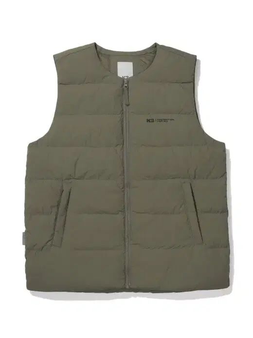 K2 メンズ ダウン ベスト カーキ 100 105 110