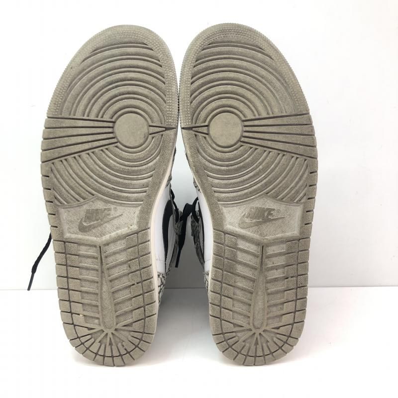 中古】NIKE AIR JORDAN 1 HIGH OG White Cement/Safari 28㎝ DZ5485  
