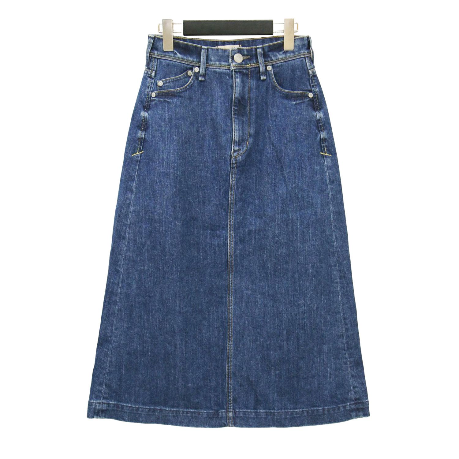 ヤヌーク デニムスカート(xs) YANUK ヤヌーク スカート ブルー サイズ:XS / Aライン デニム