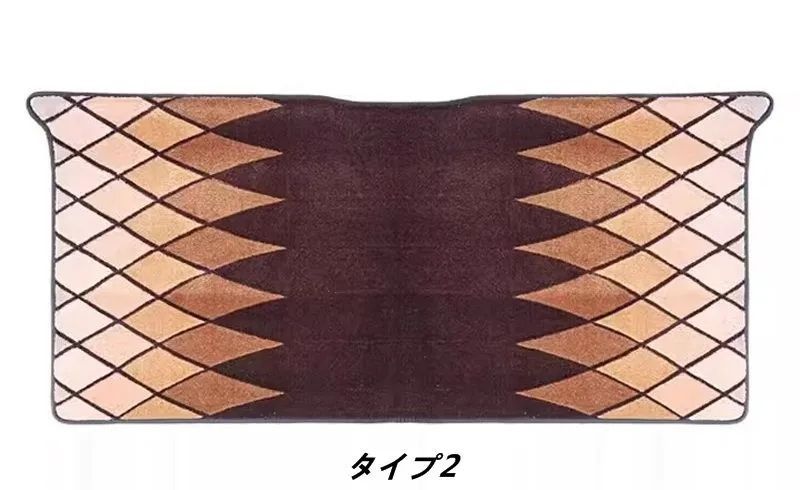 レクサス LM500h 用 フロアマット 2列目用 6人 7人乗り対応 防水 防塵 ミッドカーペット 簡単手入れ 5色選択