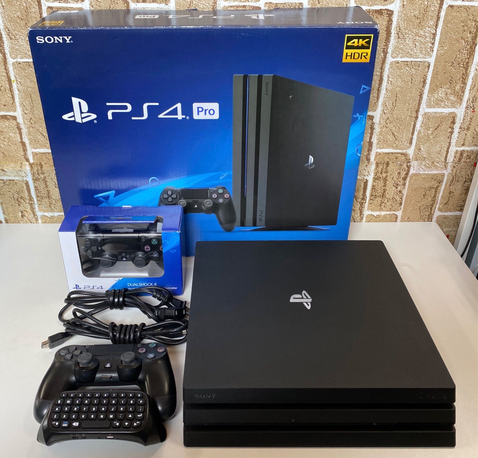 SONY PlayStation 4 本体 CUH-7100B ブラック H024 PS4 Pro 本体 1TB 