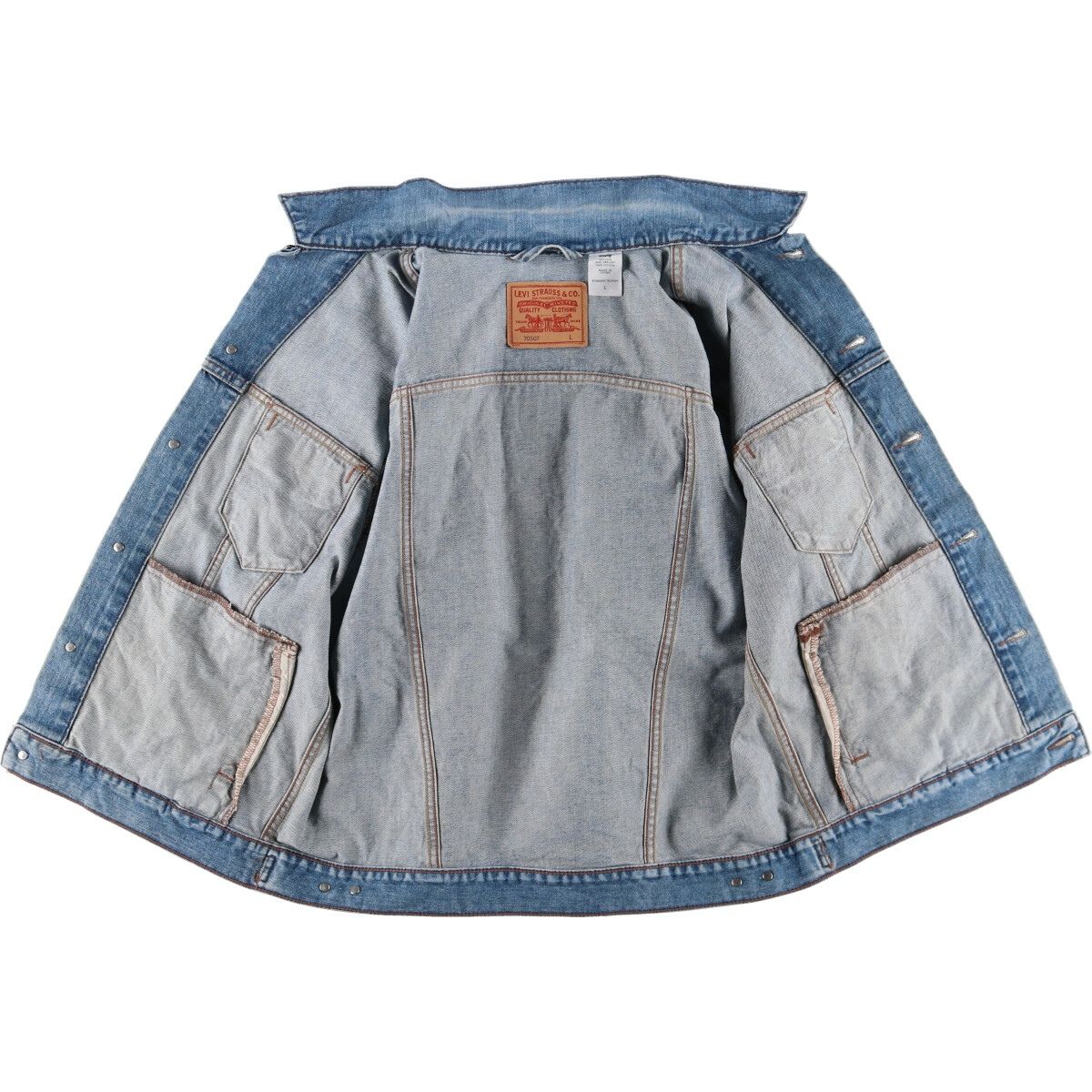 古着 00年代 リーバイス Levi's 70507 デニムジャケット Gジャン