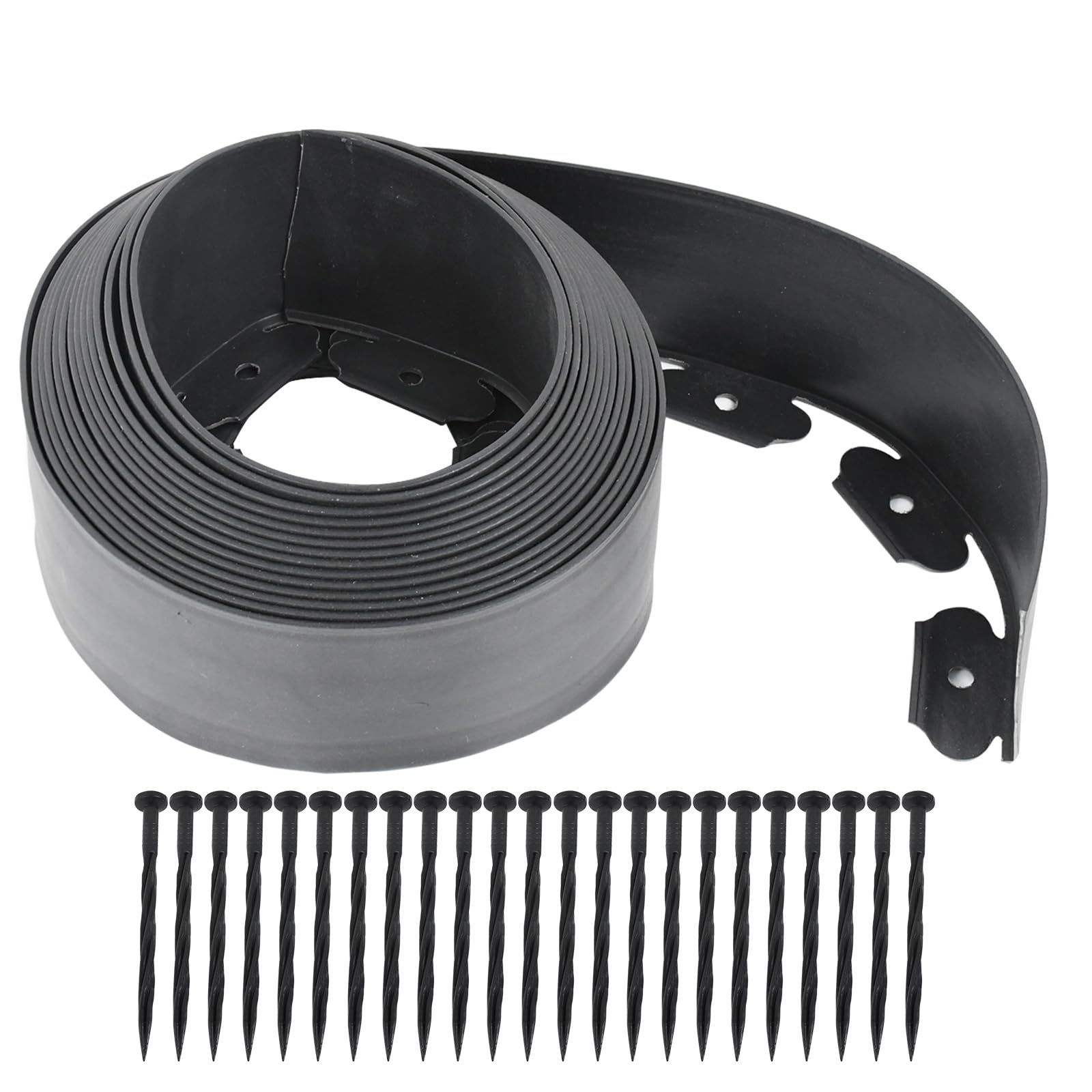 森さん専用 Color:ブラック_Size:10cm*10m seiyishi ガーデンフェンス 芝の