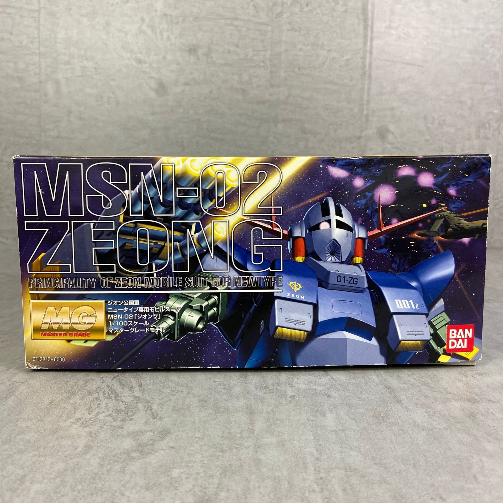 BANDAI バンダイ MSN-002 ジオング 機動戦士ガンダム MG マスターグレード プラモデル 1/100 - メルカリ