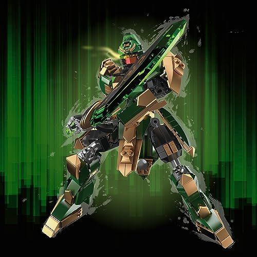 クールなメカ戦士ヒーローモデルビルディングセット