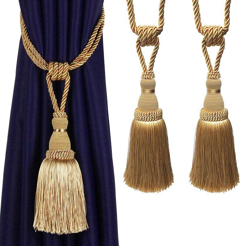 美品】カーテン&タッセル3点セット オーダー MARINE & PIER Marine