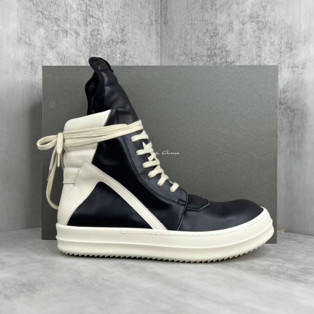 Rick Owens GEOBASKET リックオウエンス ジオバスケット ハイカット ローカット レースアップ スニーカー メンズ