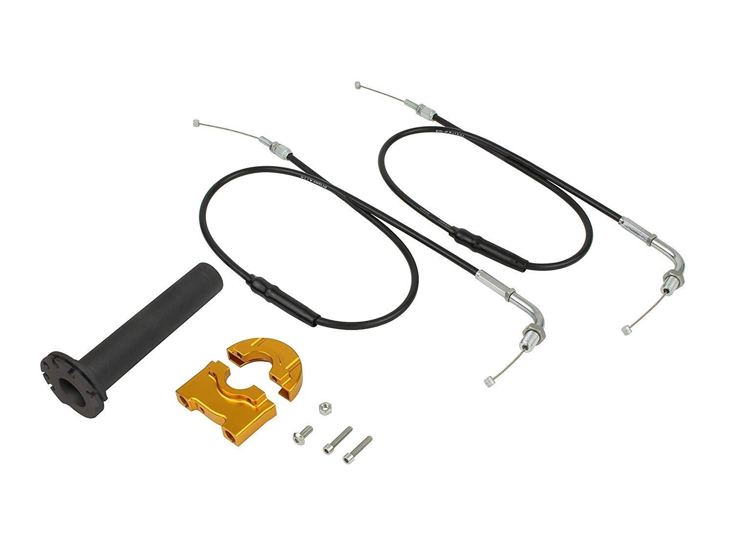4営業日で発送 SHIFT UP シフトアップ MINI ハイスロットルキット MONKEY125 GROM GOLD 品番 260678-04