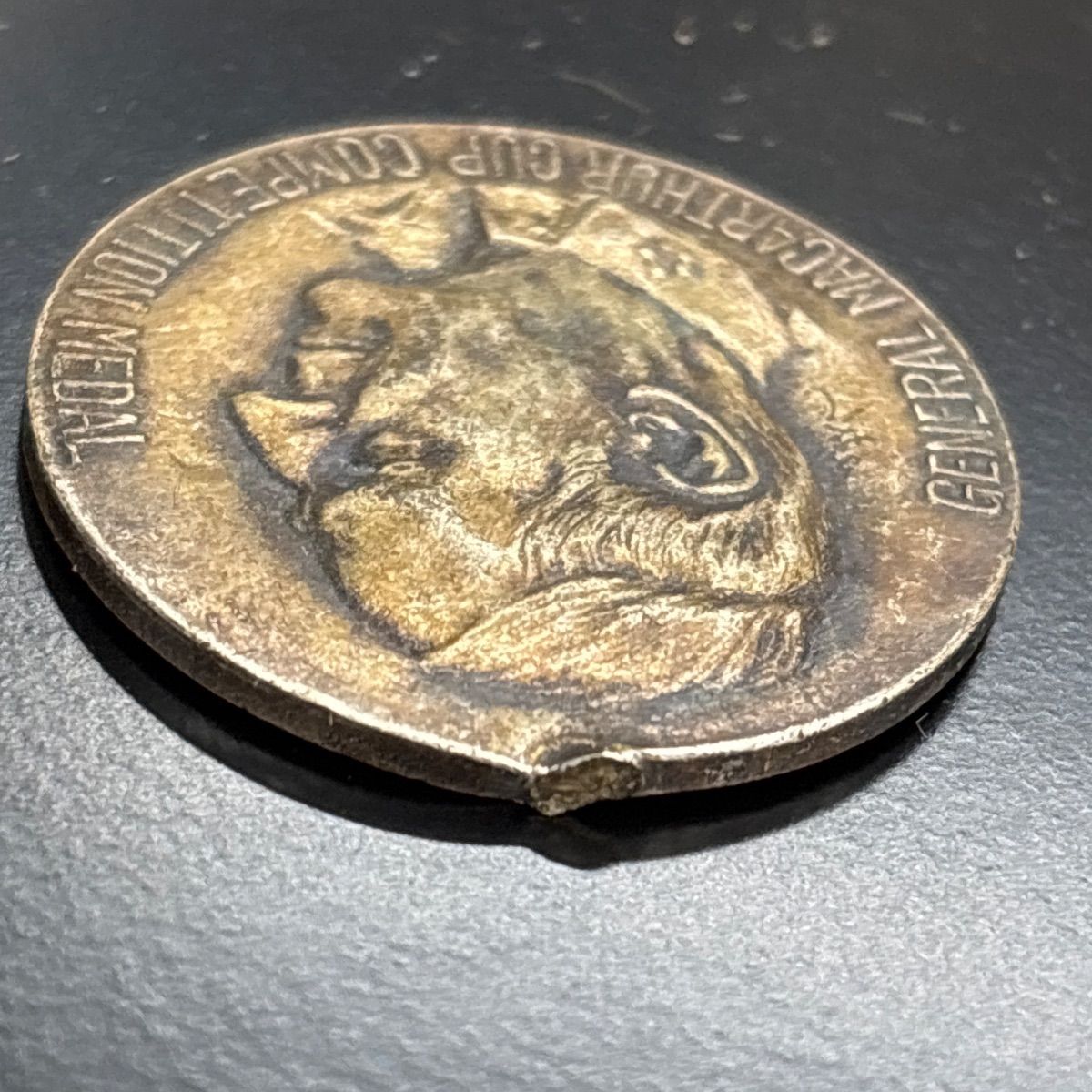 1949年 広島 THIRD COMPETITION マッカーサー杯 記念メダル - メルカリ