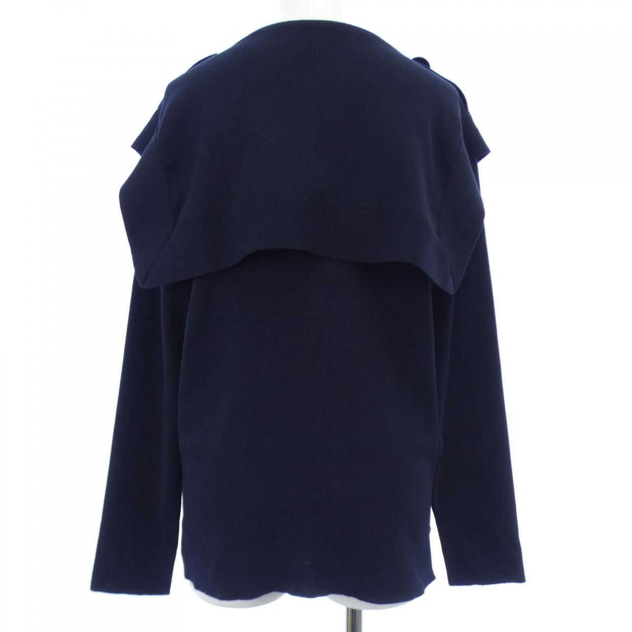 Chloe クロエ カシミアポンチョ セーター ネイビー タートルネック S Chloe クロエ カシミアポンチョ セーター ネイビー タートルネック S
