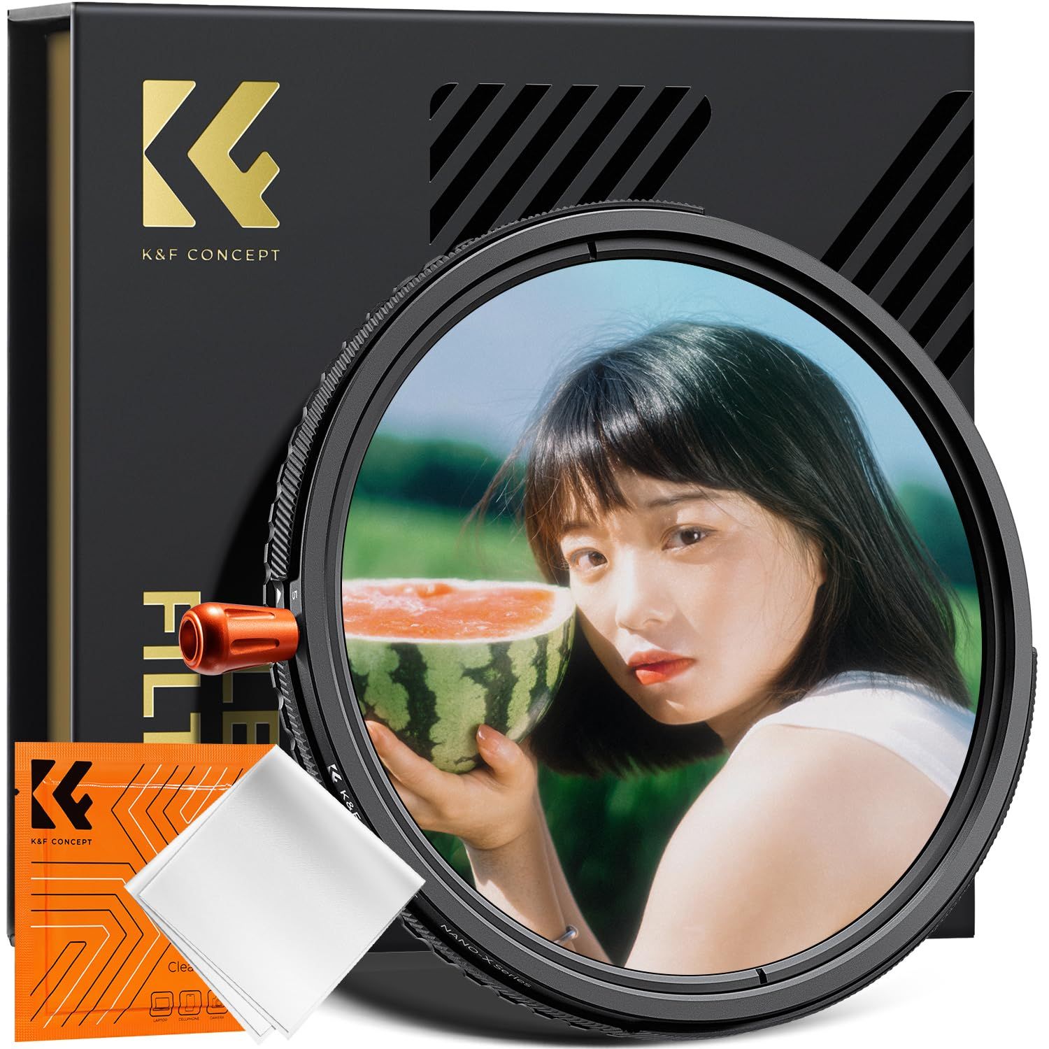 K-F CONCEPT 67mm ND2-32-CPL-1|4ブラックミスト 3in1 1枚3役 多機能フィルター 減光効果 偏光効果 ソフト効果 可変NDフィルター PLフィルター ソフトフィルター 防水防汚キズ防止 28層ナノコーティング 動画|ポート…