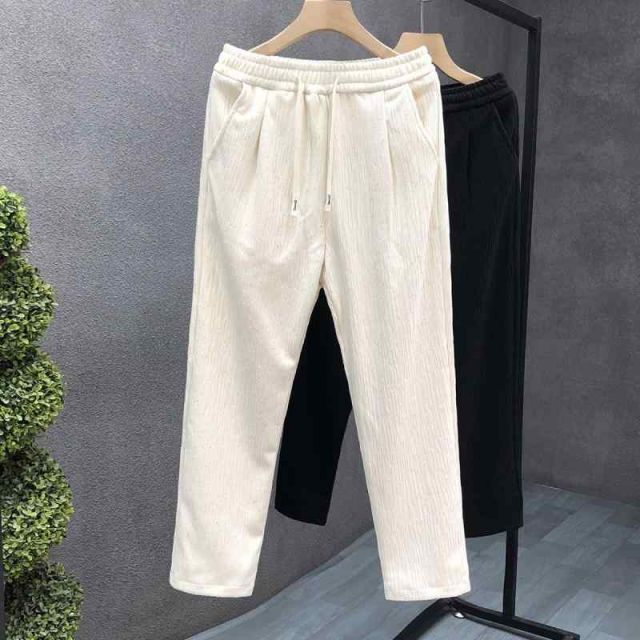 秋冬 コーデ メンズ  服 シンプル ファッション オシャレ 大人 かっこいい 大きいサイズ ストリート 紳士服 ハイエンド パンツ ストリート ストレート カジュアル 