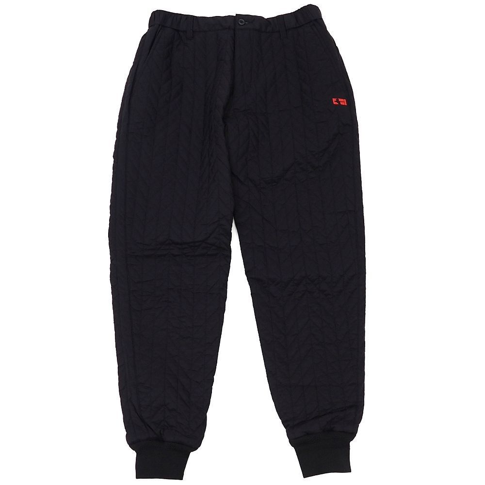 FIDRA VERA ヘリンボーンキルトイージーパンツ サイズ M ブラック FV5STD18 ゴルフウエア フィドラ メンズ 5M3 H06364 KUG25