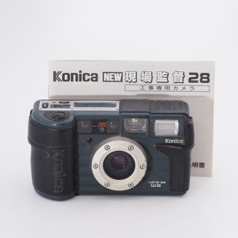 Konica コンパクトフィルムカメラ 現場監督 LENS 35 WB ① フイルムカメラ】ある意味最強カメラ？ コニカ現場監督35WB使っ