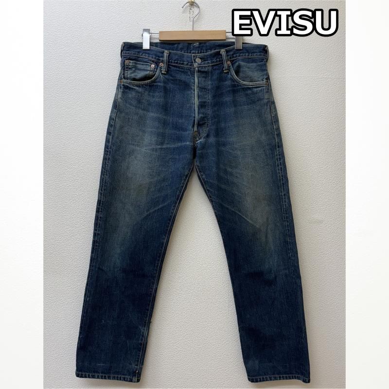 【新品】エヴィスEVISU デニム　カモメペイント EVISU/エヴィス 新恵美寿神頭 カモメ ペイント デニム