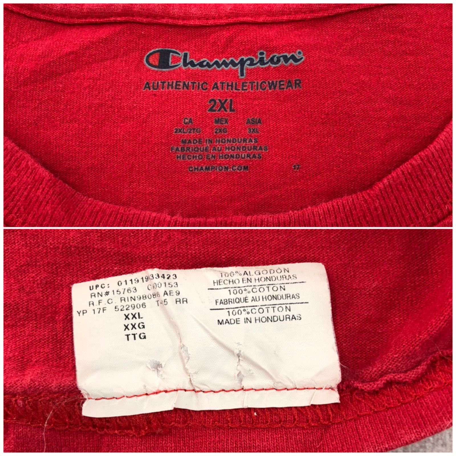 Champion チャンピオン Tシャツ 半袖 古着 USED Vintage ヴィンテージ アメカジ プリント ワッペン UTAH UTES ユタ・ユーツ・フットボール スポーツ チームロゴ