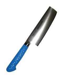 3営業日で発送 ハセガワ 抗菌 庖丁 菜切 １６㎝ＭＮＫ－１６０ ブルー AKL10164H